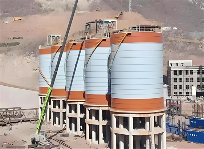 呈贡高架钢板仓