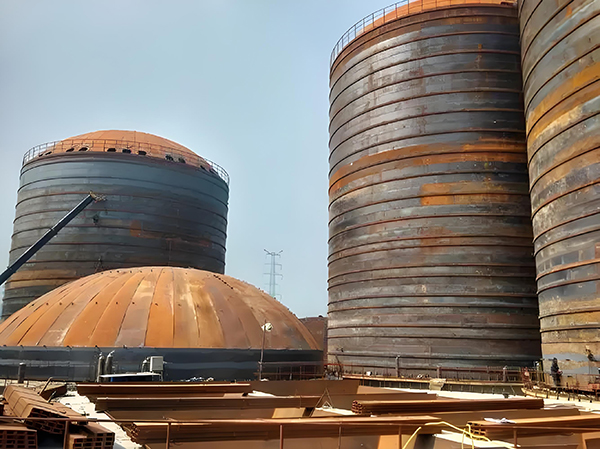 呈贡焦粉钢板仓